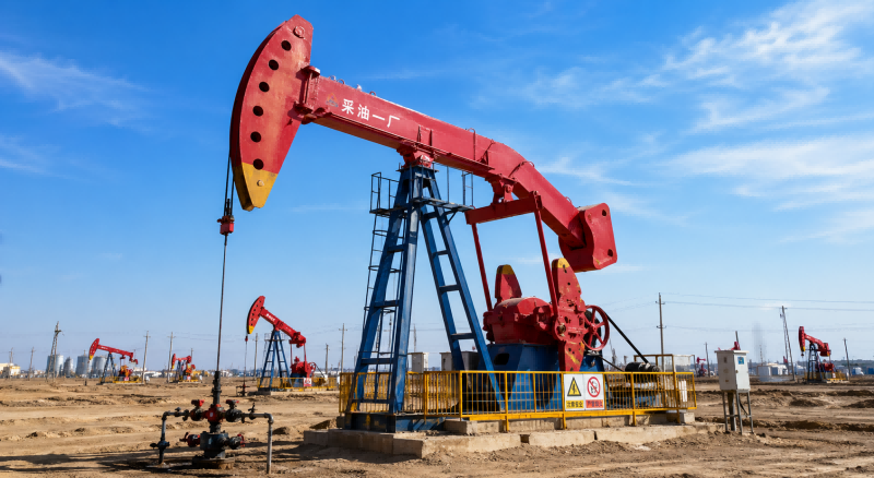 Application cases of FG300 sereis AC drive in the oil extraction  industry — for oilfield water injection pumps and beam pumping  units (oil pump jacks)