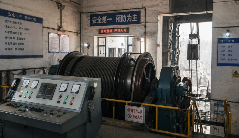 Application Case of FG300 Series AC drive in Mine Hoist System